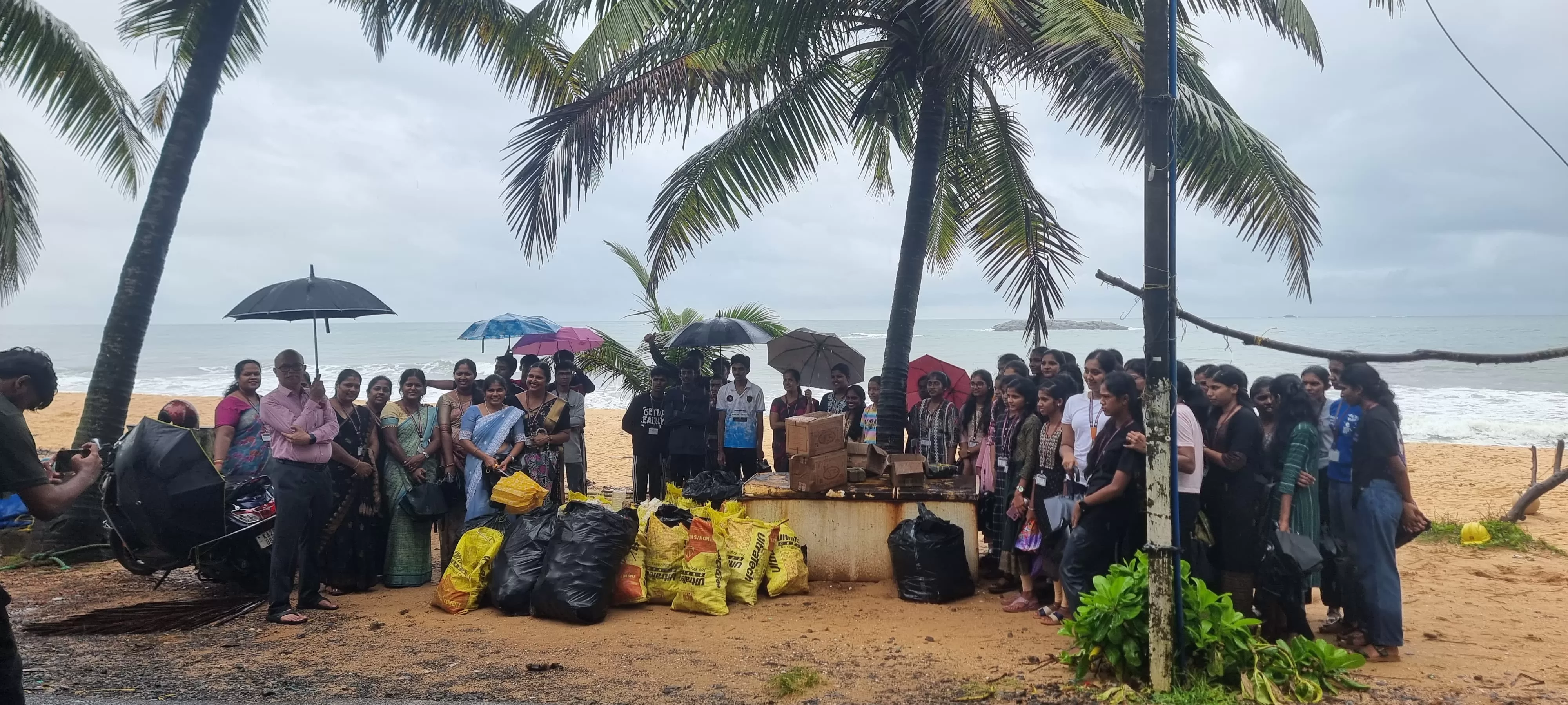 HYGIENE AND SANITATION - Beach Cleaning Drive at Mattu Beach